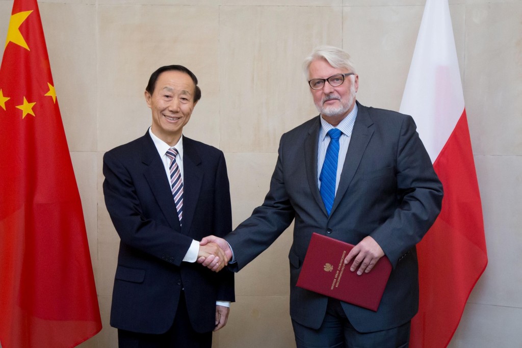 Polsko chińskie konsultacje w Warszawie Spotkanie w Polsce z Chinami